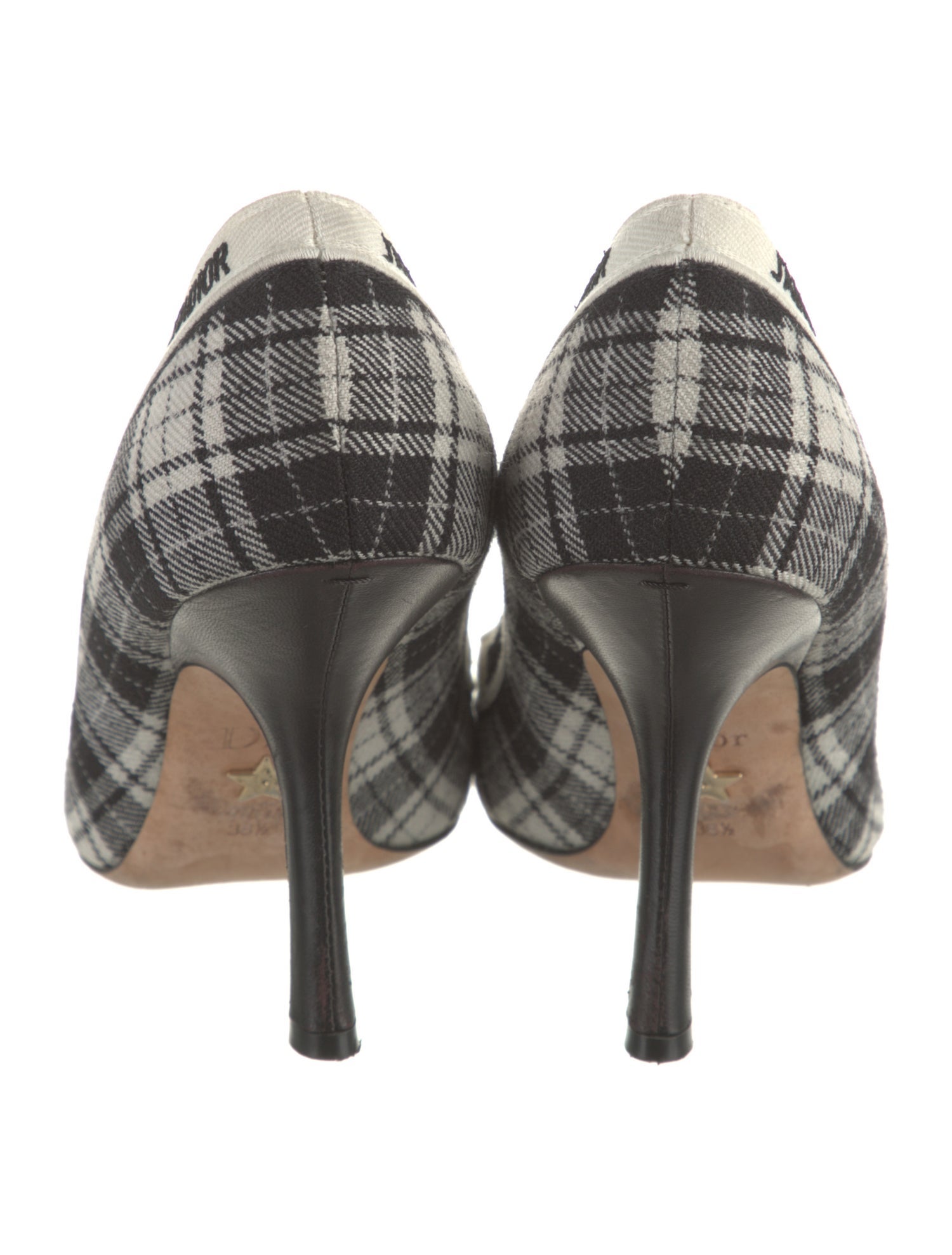 Christian Dior Wool Printed Pumps